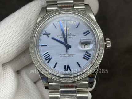 Rolex Daydate Mens Watch 40mm CAL.2813 2836 3235 Movement Automatic Mechanical Stainless Steel Watches BP Factory - Image 3