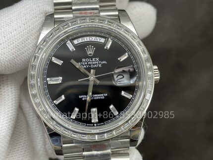 Rolex Daydate Mens Watch 40mm CAL.2813 2836 3235 Movement Automatic Mechanical Stainless Steel Watches BP Factory - Image 5