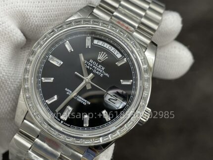 Rolex Daydate Mens Watch 40mm CAL.2813 2836 3235 Movement Automatic Mechanical Stainless Steel Watches BP Factory - Image 4