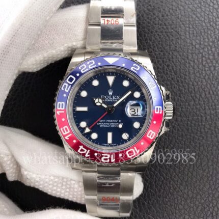 Rolex GMT-II Mens Watch m126710blro 40mm CAL.3186 Movement Automatic Mechanical Stainless Steel Watches GM Factory