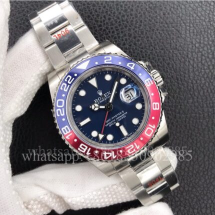 Rolex GMT-II Mens Watch m126710blro 40mm CAL.3186 Movement Automatic Mechanical Stainless Steel Watches GM Factory - Image 4