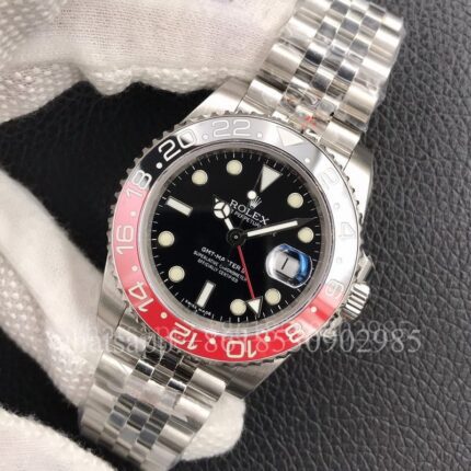 Rolex GMT-II Mens Watch 40mm CAL.3186 Movement Automatic Mechanical Stainless Steel Watches GM Factory - Image 3