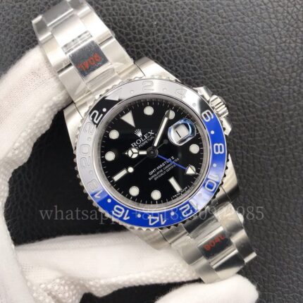 Rolex GMT-II Mens Watch m126710blnr 40mm CAL.3285 Movement Automatic Mechanical Stainless Steel Watches GM Factory - Image 4