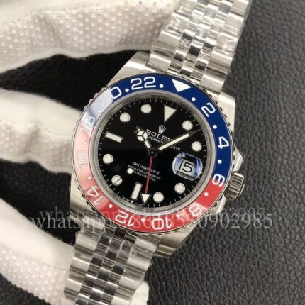 Rolex GMT-II Mens Watch m126710blro 40mm CAL.3186 Movement Automatic Mechanical Stainless Steel Watches GM Factory - Image 3
