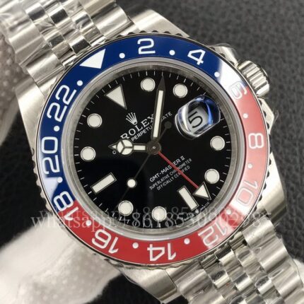 Rolex GMT-II Mens Watch m126710blro 40mm CAL.3186 Movement Automatic Mechanical Stainless Steel Watches GM Factory - Image 4