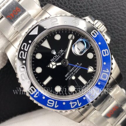 Rolex GMT-II Mens Watch m126710blnr 40mm CAL.3186 Movement Automatic Mechanical Stainless Steel Watches GM Factory - Image 2