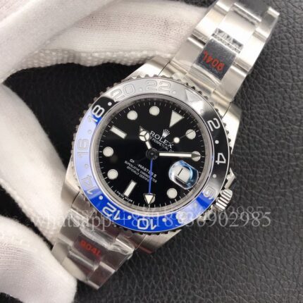 Rolex GMT-II Mens Watch m126710blnr 40mm CAL.3186 Movement Automatic Mechanical Stainless Steel Watches GM Factory - Image 3