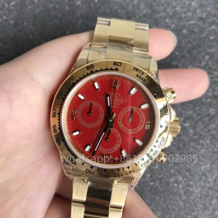 Rolex DAY-Tona Mens Watch 40mm CAL. 4130 Movement Automatic Mechanical Stainless Steel Watches JH Factory