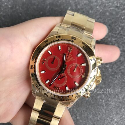 Rolex DAY-Tona Mens Watch 40mm CAL. 4130 Movement Automatic Mechanical Stainless Steel Watches JH Factory - Image 3