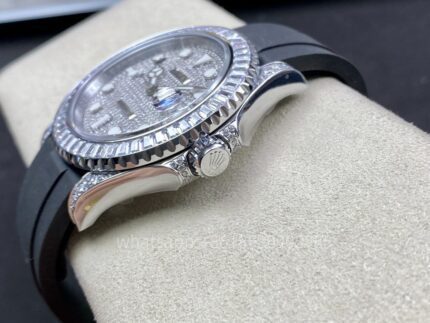 Rolex YACHT MASTER Mens Watch 42mm CAL. 3235 Movement Automatic Mechanical Stainless Steel Watches BP Factory - Image 7