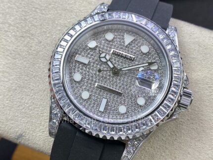 Rolex YACHT MASTER Mens Watch 42mm CAL. 3235 Movement Automatic Mechanical Stainless Steel Watches BP Factory - Image 5