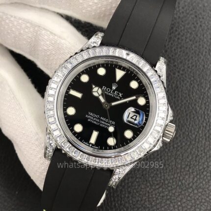 Rolex YACHT MASTER Mens Watch 42mm CAL. 3235 Movement Automatic Mechanical Stainless Steel Watches BP Factory - Image 2