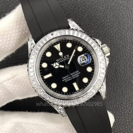 Rolex YACHT MASTER Mens Watch 42mm CAL. 3235 Movement Automatic Mechanical Stainless Steel Watches BP Factory - Image 3