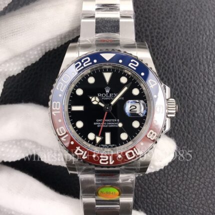 Rolex GMT-II Mens Watch m126710blro 40mm CAL.3285 Movement Automatic Mechanical Stainless Steel Watches N Factory