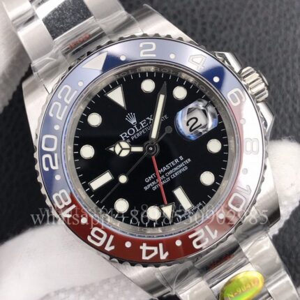 Rolex GMT-II Mens Watch m126710blro 40mm CAL.3285 Movement Automatic Mechanical Stainless Steel Watches N Factory - Image 4