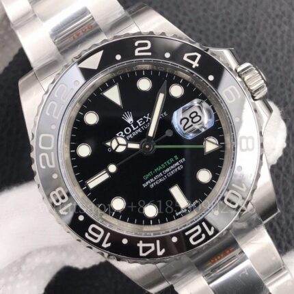 Rolex GMT-II Mens Watch m126710grnr 40mm CAL.3285 Movement Automatic Mechanical Stainless Steel Watches N Factory - Image 4