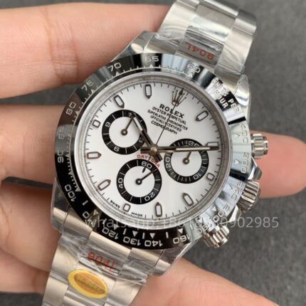 Rolex DAY-Tona Mens Watch 40mm CAL. 4130 Movement Automatic Mechanical Stainless Steel Watches N Factory - Image 3