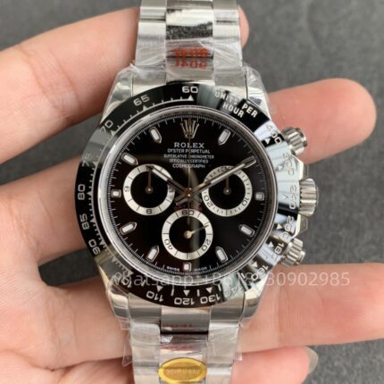 Rolex DAY-Tona Mens Watch 40mm CAL. 4130 Movement Automatic Mechanical Stainless Steel Watches VS Factory