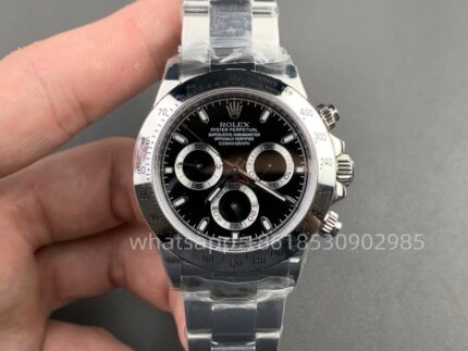 Rolex DAY-Tona Mens Watch 40mm CAL. 4130 Movement Automatic Mechanical Stainless Steel Watches VS Factory