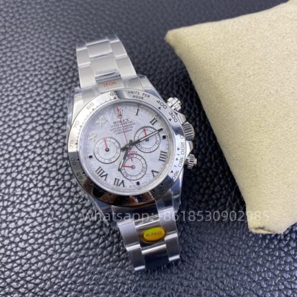 Rolex DAY-Tona Mens Watch 40mm CAL. 4130 Movement Automatic Mechanical Stainless Steel Watches N Factory - Image 2