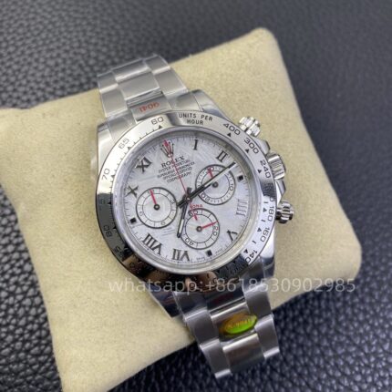 Rolex DAY-Tona Mens Watch 40mm CAL. 4130 Movement Automatic Mechanical Stainless Steel Watches N Factory - Image 3