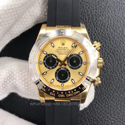 Rolex DAY-Tona Mens Watch 40mm CAL. 4130 Movement Automatic Mechanical Stainless Steel Watches N Factory