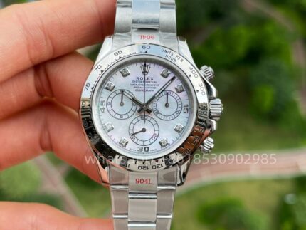 Rolex DAY-Tona Mens Watch 40mm CAL. 4130 Movement Automatic Mechanical Stainless Steel Watches N Factory
