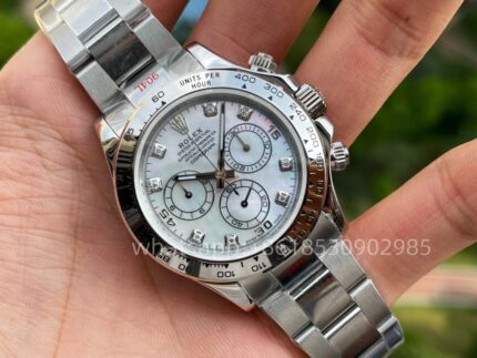 Rolex DAY-Tona Mens Watch 40mm CAL. 4130 Movement Automatic Mechanical Stainless Steel Watches N Factory - Image 7