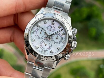 Rolex DAY-Tona Mens Watch 40mm CAL. 4130 Movement Automatic Mechanical Stainless Steel Watches N Factory - Image 3