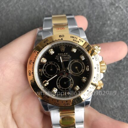 Rolex DAY-Tona Mens Watch 40mm CAL. 4130 Movement Automatic Mechanical Stainless Steel Watches N Factory - Image 3