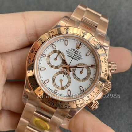 Rolex DAY-Tona Mens Watch 40mm CAL. 4130 Movement Automatic Mechanical Stainless Steel Watches VS Factory - Image 2