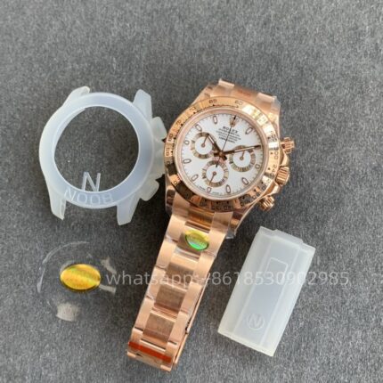 Rolex DAY-Tona Mens Watch 40mm CAL. 4130 Movement Automatic Mechanical Stainless Steel Watches VS Factory - Image 9