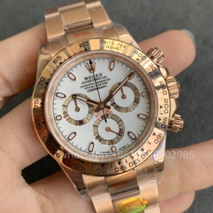 Rolex DAY-Tona Mens Watch 40mm CAL. 4130 Movement Automatic Mechanical Stainless Steel Watches VS Factory - Image 3