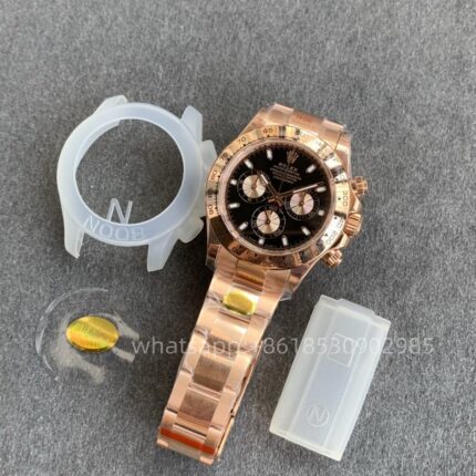 Rolex DAY-Tona Mens Watch 40mm CAL. 4130 Movement Automatic Mechanical Stainless Steel Watches N Factory - Image 9