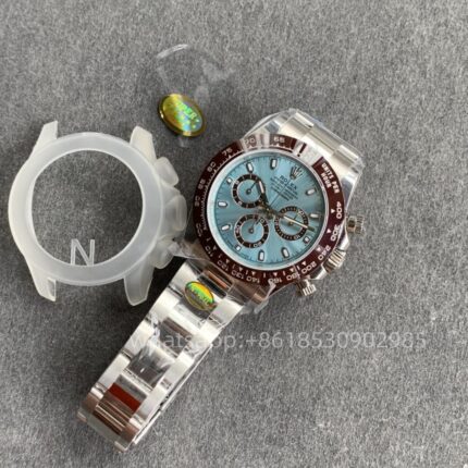 Rolex DAY-Tona Mens Watch 40mm CAL. 4130 Movement Automatic Mechanical Stainless Steel Watches N Factory - Image 9