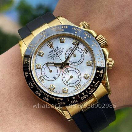 Rolex DAY-Tona Mens Watch 40mm CAL. 4130 Movement Automatic Mechanical Stainless Steel Watches VS Factory - Image 6