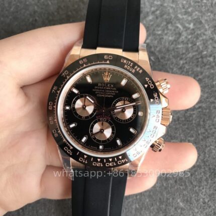 Rolex DAY-Tona Mens Watch 40mm CAL. 4130 Movement Automatic Mechanical Stainless Steel Watches VS Factory