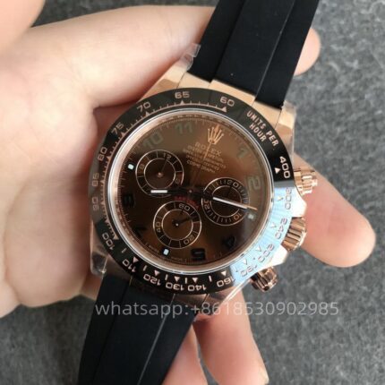 Rolex DAY-Tona Mens Watch 40mm CAL. 4130 Movement Automatic Mechanical Stainless Steel Watches N Factory - Image 4