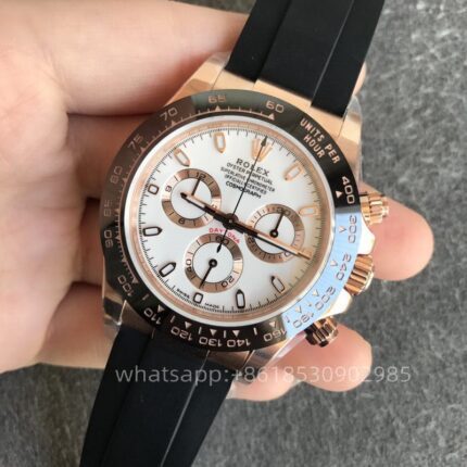 Rolex DAY-Tona Mens Watch 40mm CAL. 4130 Movement Automatic Mechanical Stainless Steel Watches N Factory - Image 2