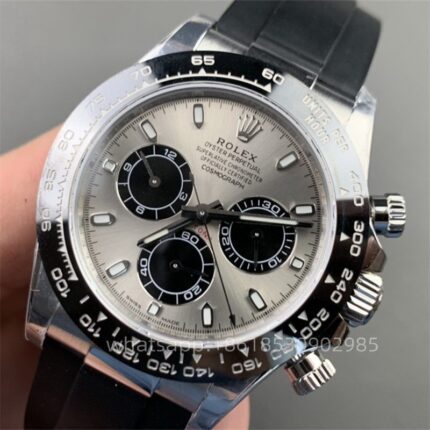 Rolex DAY-Tona Mens Watch 40mm CAL. 4130 Movement Automatic Mechanical Stainless Steel Watches N Factory - Image 2