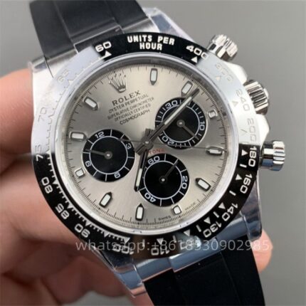 Rolex DAY-Tona Mens Watch 40mm CAL. 4130 Movement Automatic Mechanical Stainless Steel Watches N Factory - Image 3