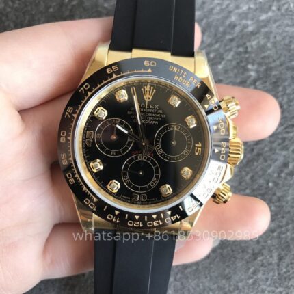 Rolex DAY-Tona Mens Watch 40mm CAL. 4130 Movement Automatic Mechanical Stainless Steel Watches N Factory