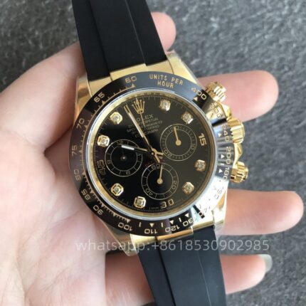 Rolex DAY-Tona Mens Watch 40mm CAL. 4130 Movement Automatic Mechanical Stainless Steel Watches N Factory - Image 3