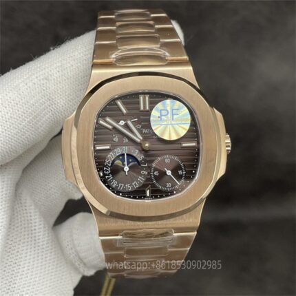 Patek Philippe Nautilus Mens Watch 40mm CAL.240 Movement Automatic Mechanical Stainless Steel Watches PPF Factory