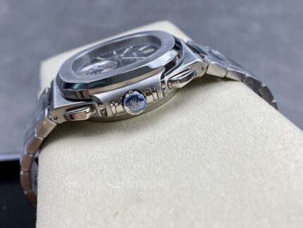 Patek Philippe Nautilus Mens Watch 40.5mm CAL.CH28 Movement Automatic Mechanical Stainless Steel Watches PPF Factory - Image 6