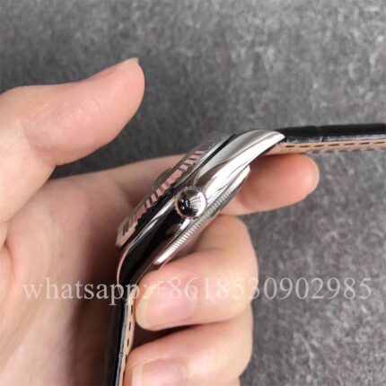 Rolex Daydate Mens Watch 36mm CAL.2813 Movement Automatic Mechanical Stainless Steel Watches - Image 5