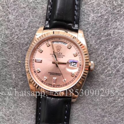 Rolex Daydate Mens Watch 36mm CAL.2813 Movement Automatic Mechanical Stainless Steel Watches