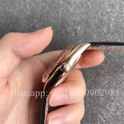 Rolex Daydate Mens Watch 36mm CAL.2813 Movement Automatic Mechanical Stainless Steel Watches - Image 5