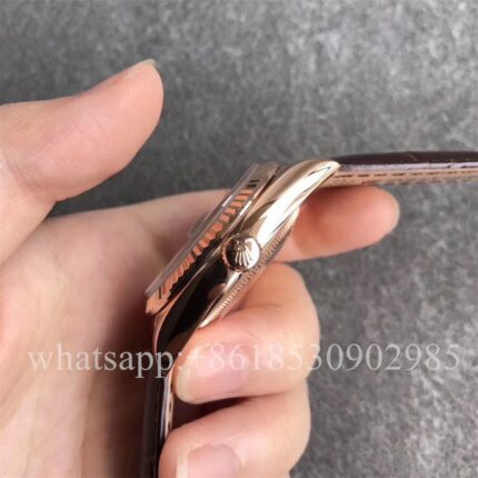 Rolex Daydate Mens Watch 36mm CAL.2813 Movement Automatic Mechanical Stainless Steel Watches - Image 6