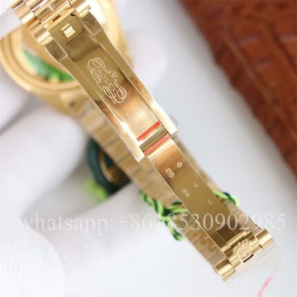 Rolex Daydate Mens Watch 36mm CAL.2836 Movement Automatic Mechanical Stainless Steel Watches - Image 8